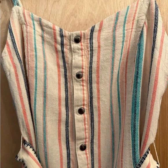 Splendid La Paz Striped Multicolor Romper, Select Item 3/$25. - Picture 13 of 15